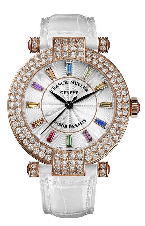 Color Dreams玫瑰金鑽錶